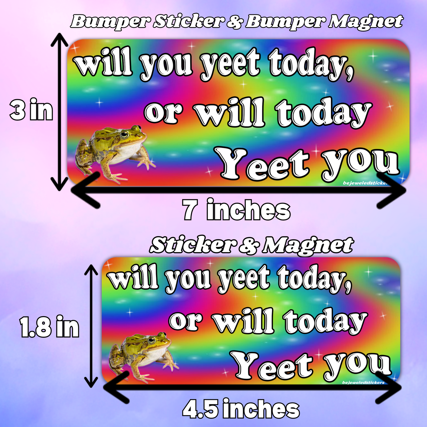 Will You Yeet Today, Or Will Today Yeet You?