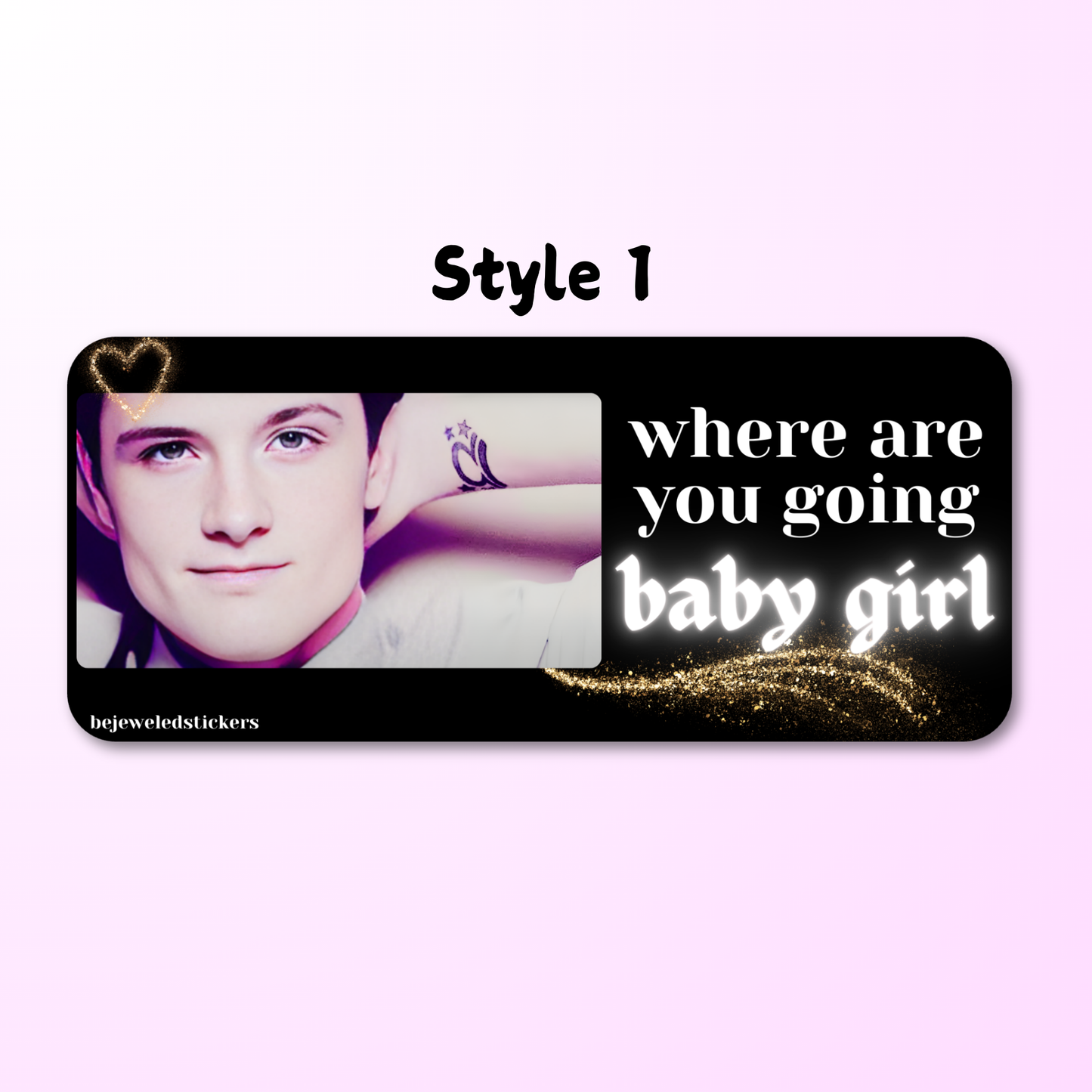 baby girl / customizable text