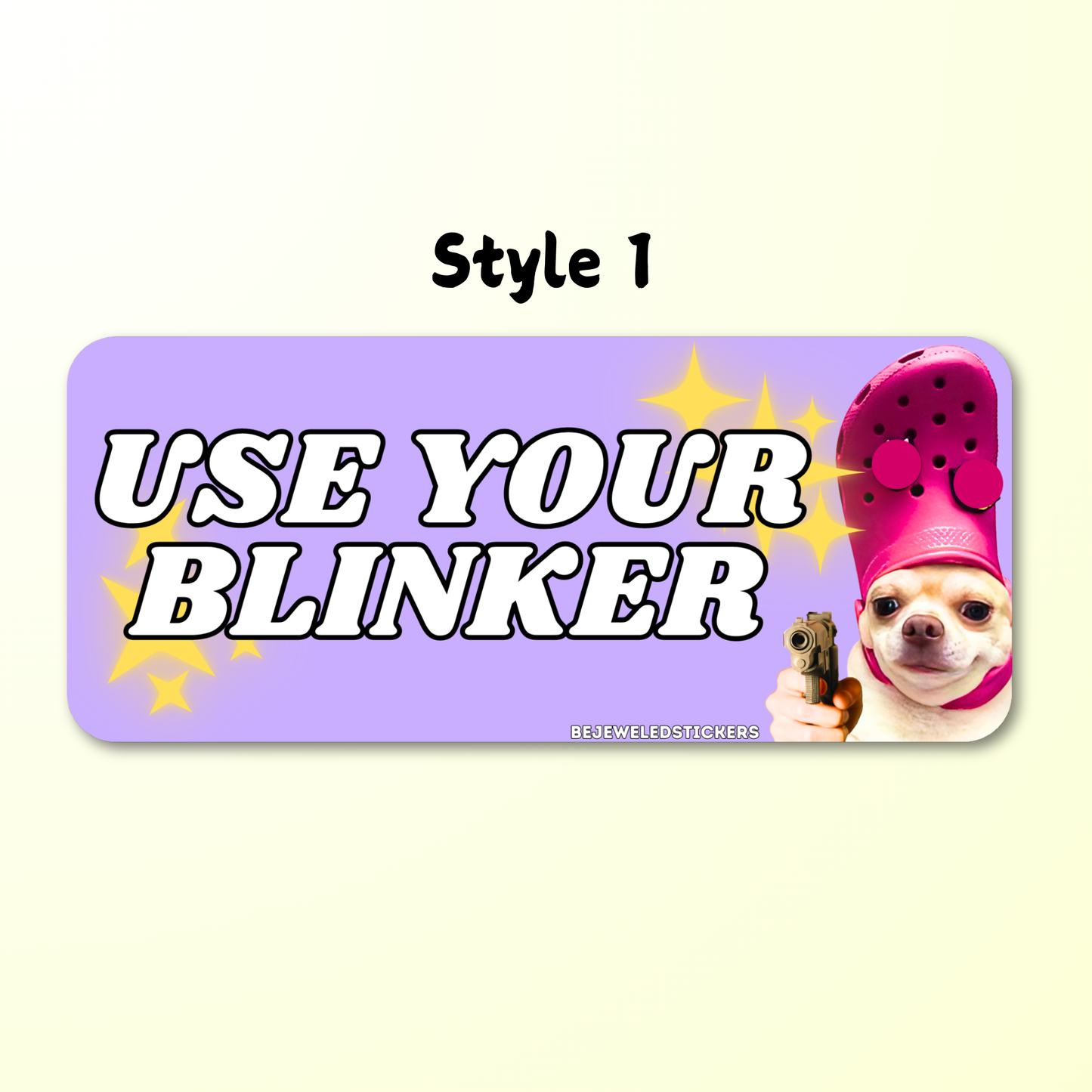 Use your blinker!