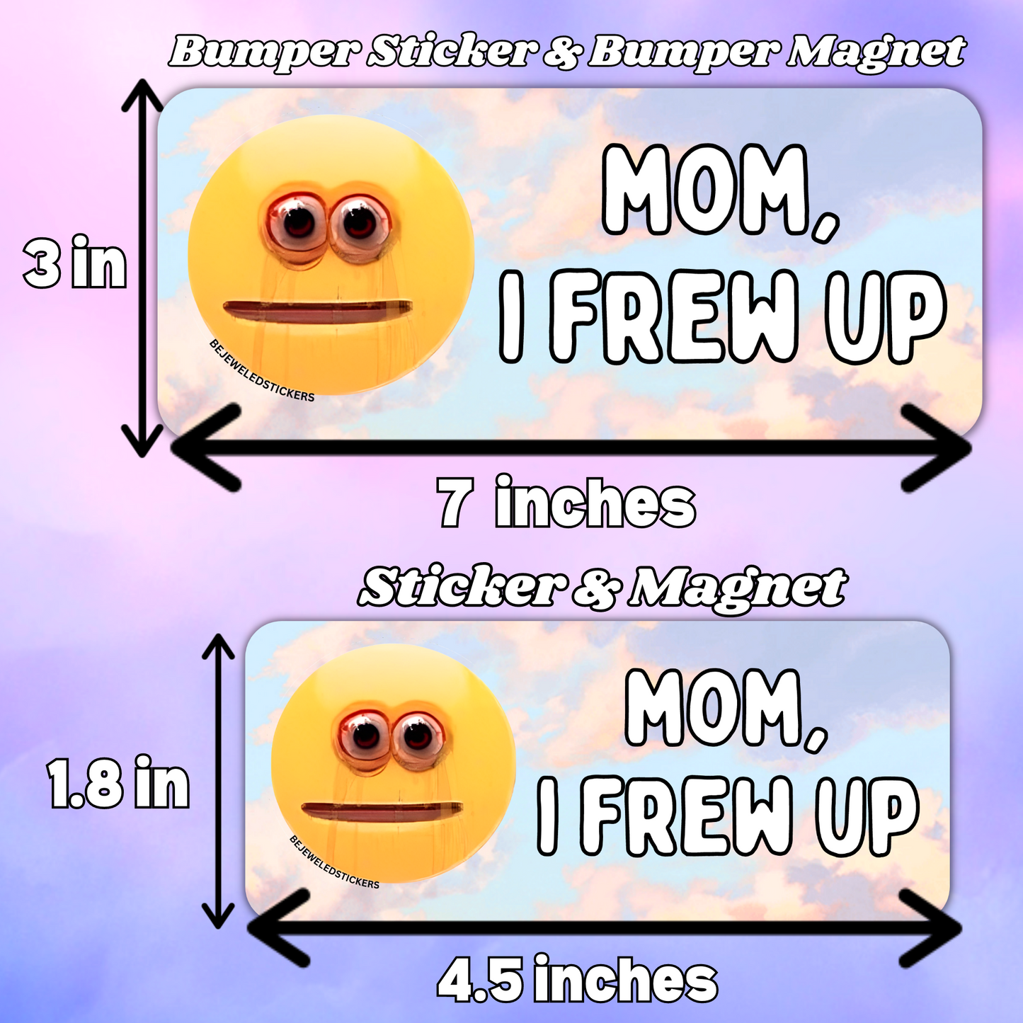 Mom, I Frew Up