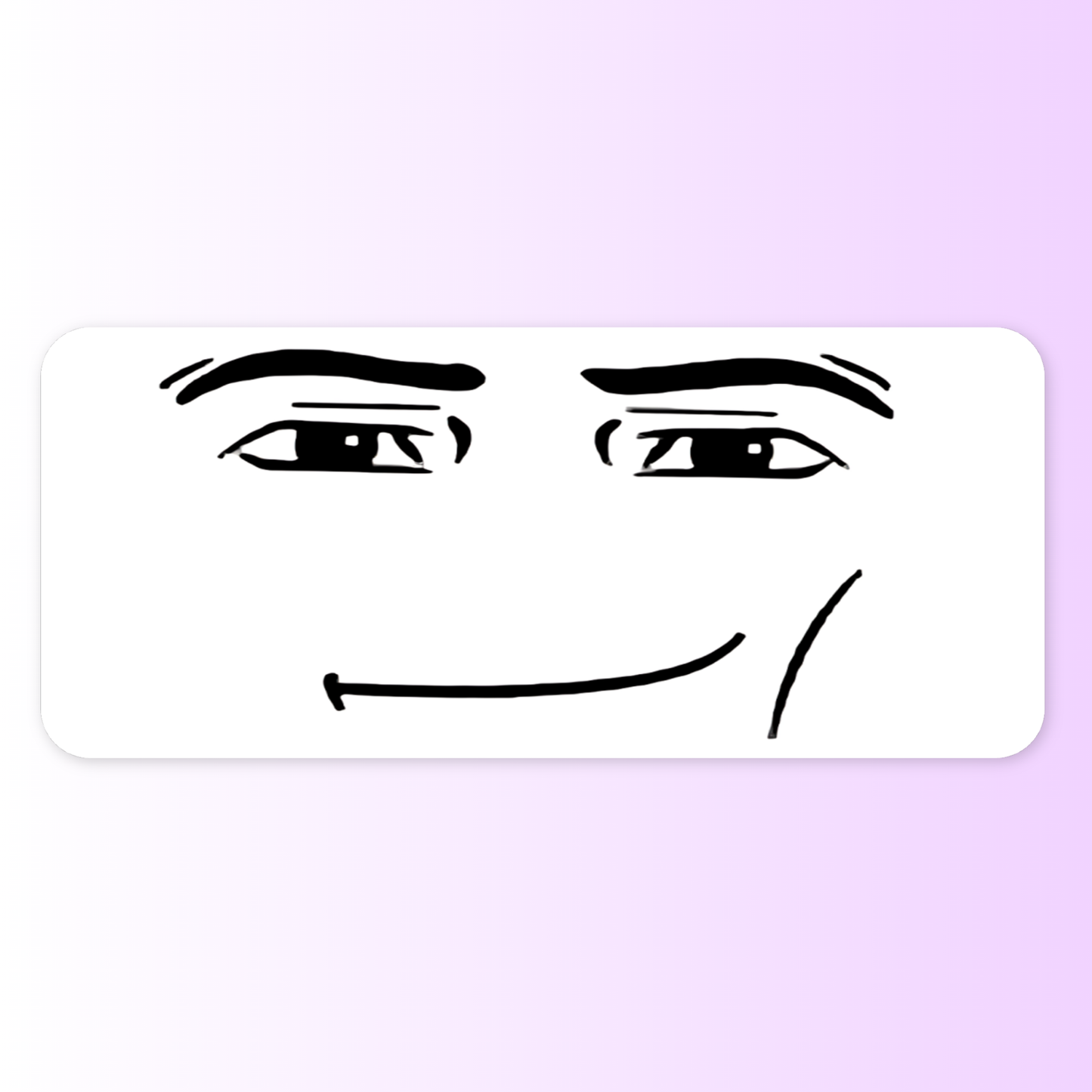 Roblox man & woman face