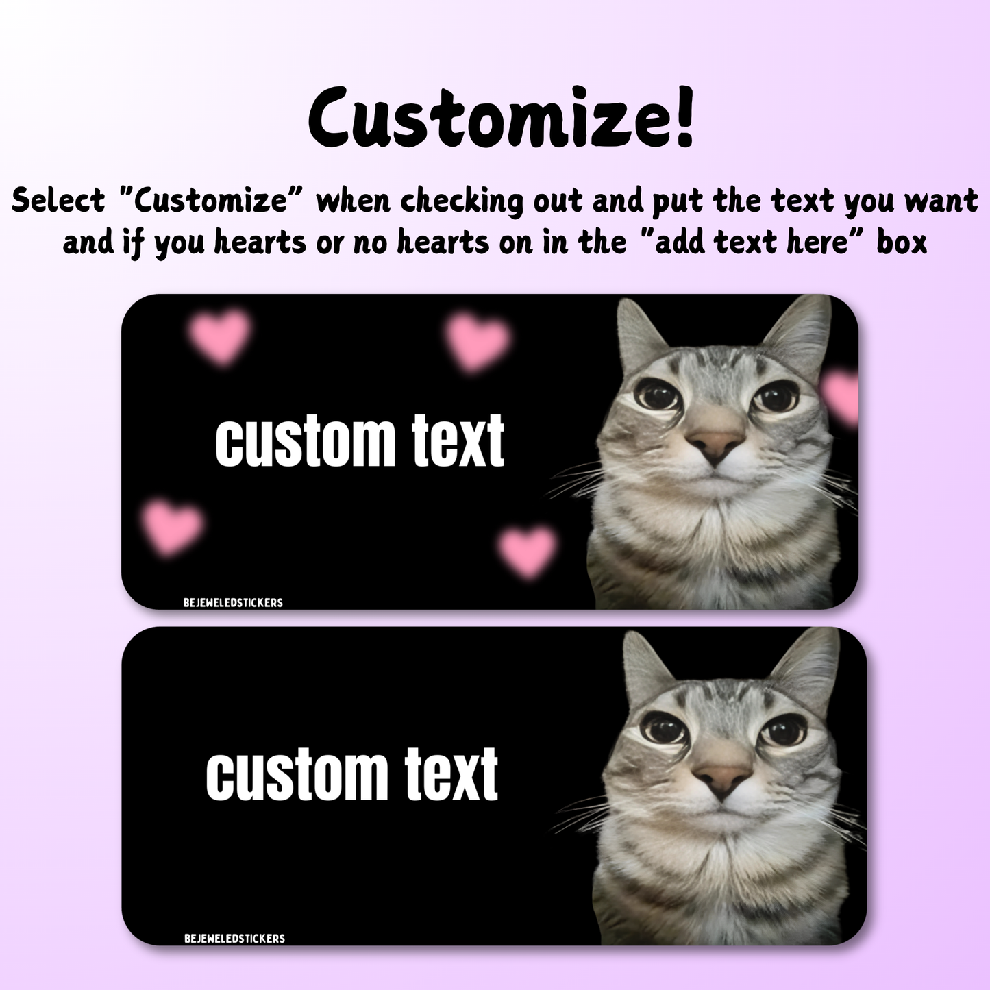 my cat said i have to come home / customizable text