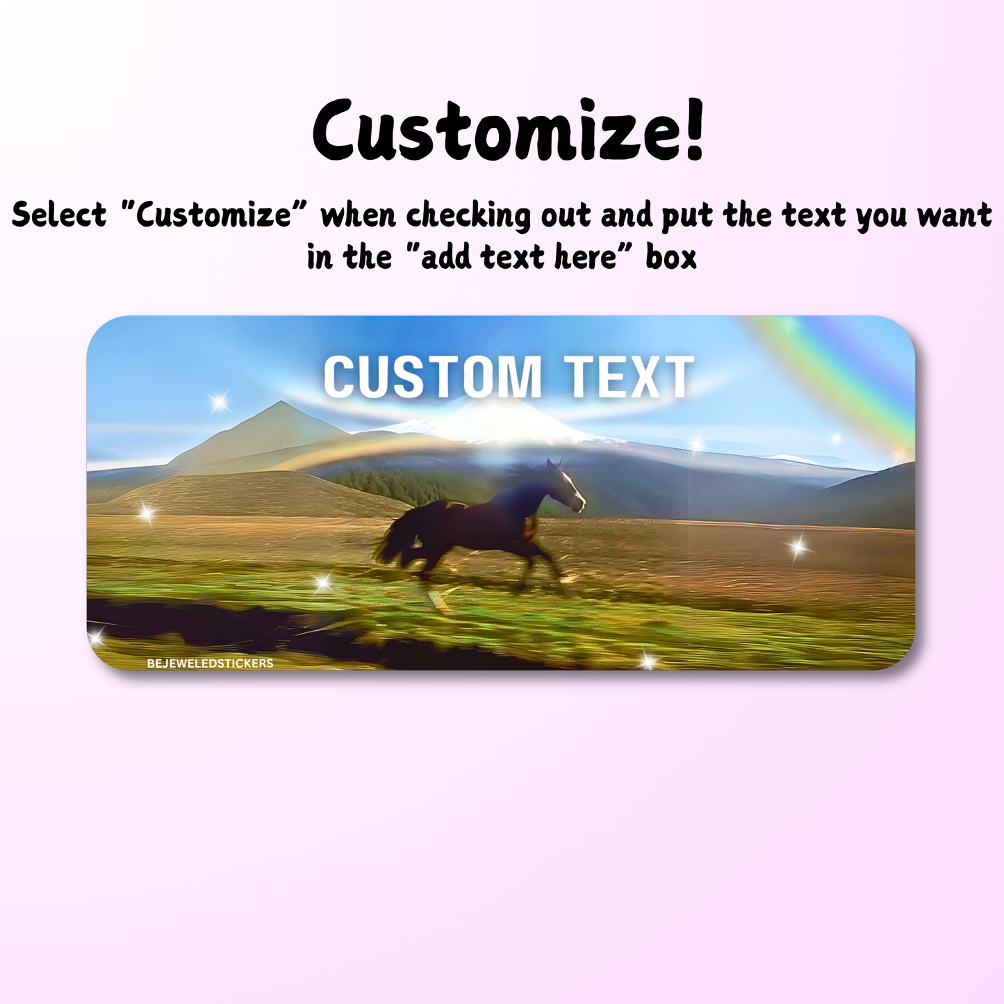 hold on partner, im overstimulated / customizable text