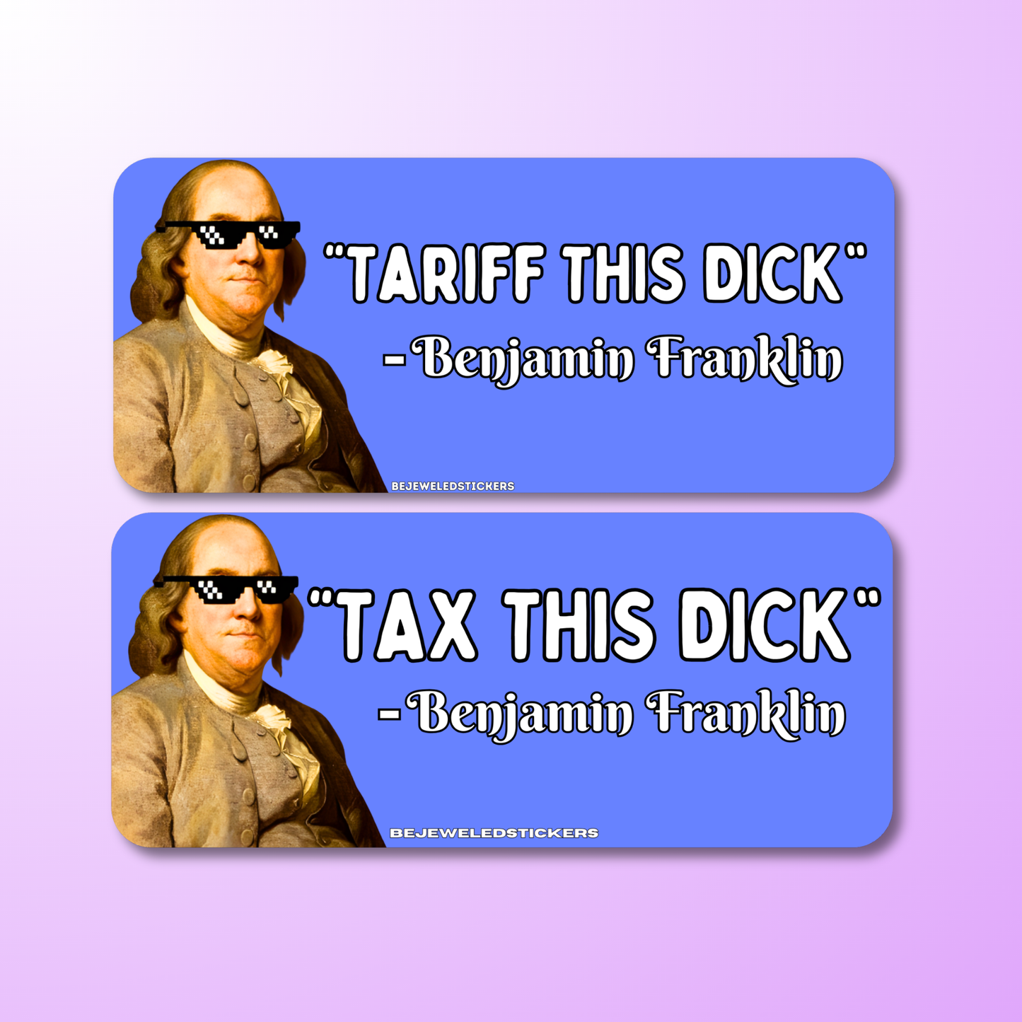 Tax/Tariff this dick