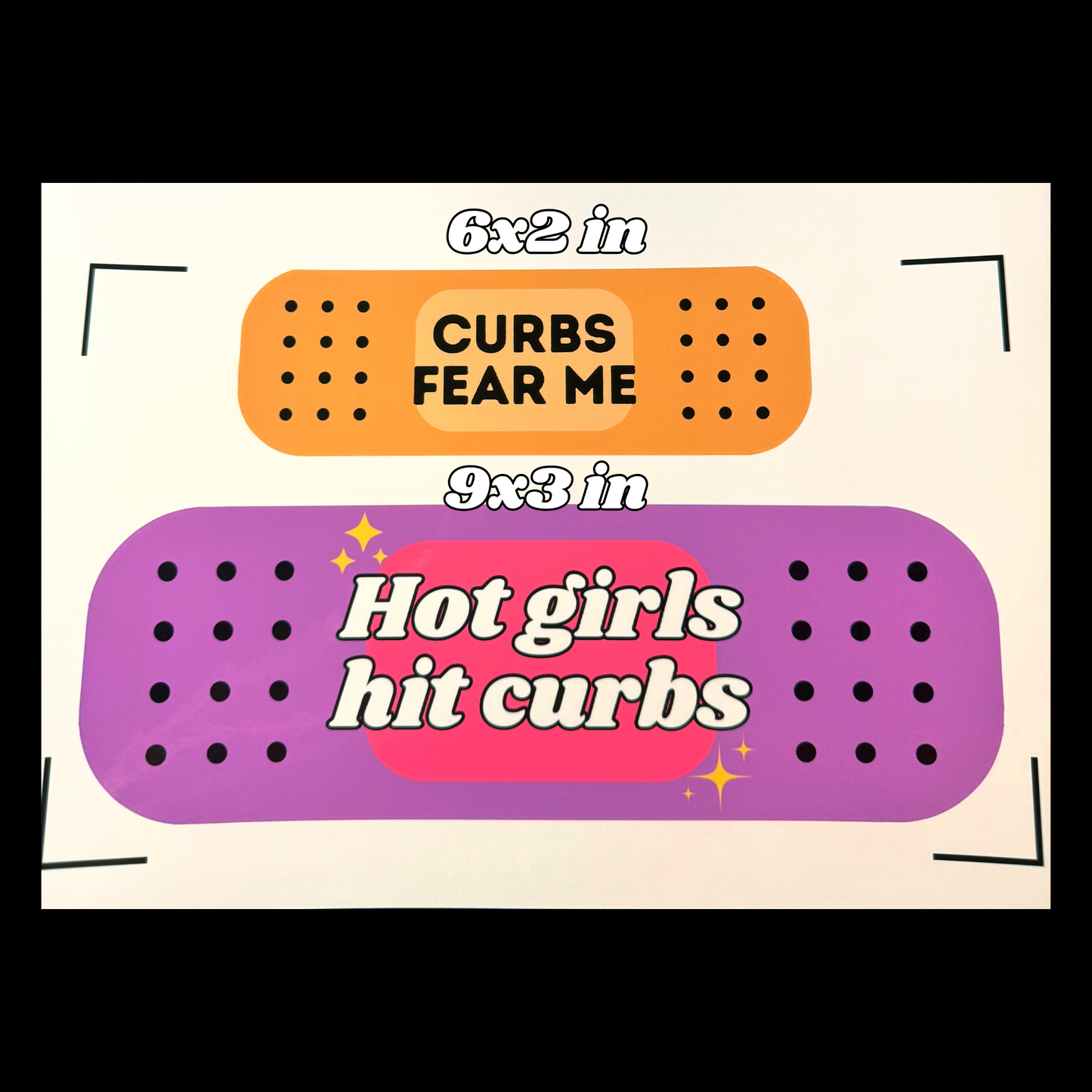 Curbs fear me bandaid