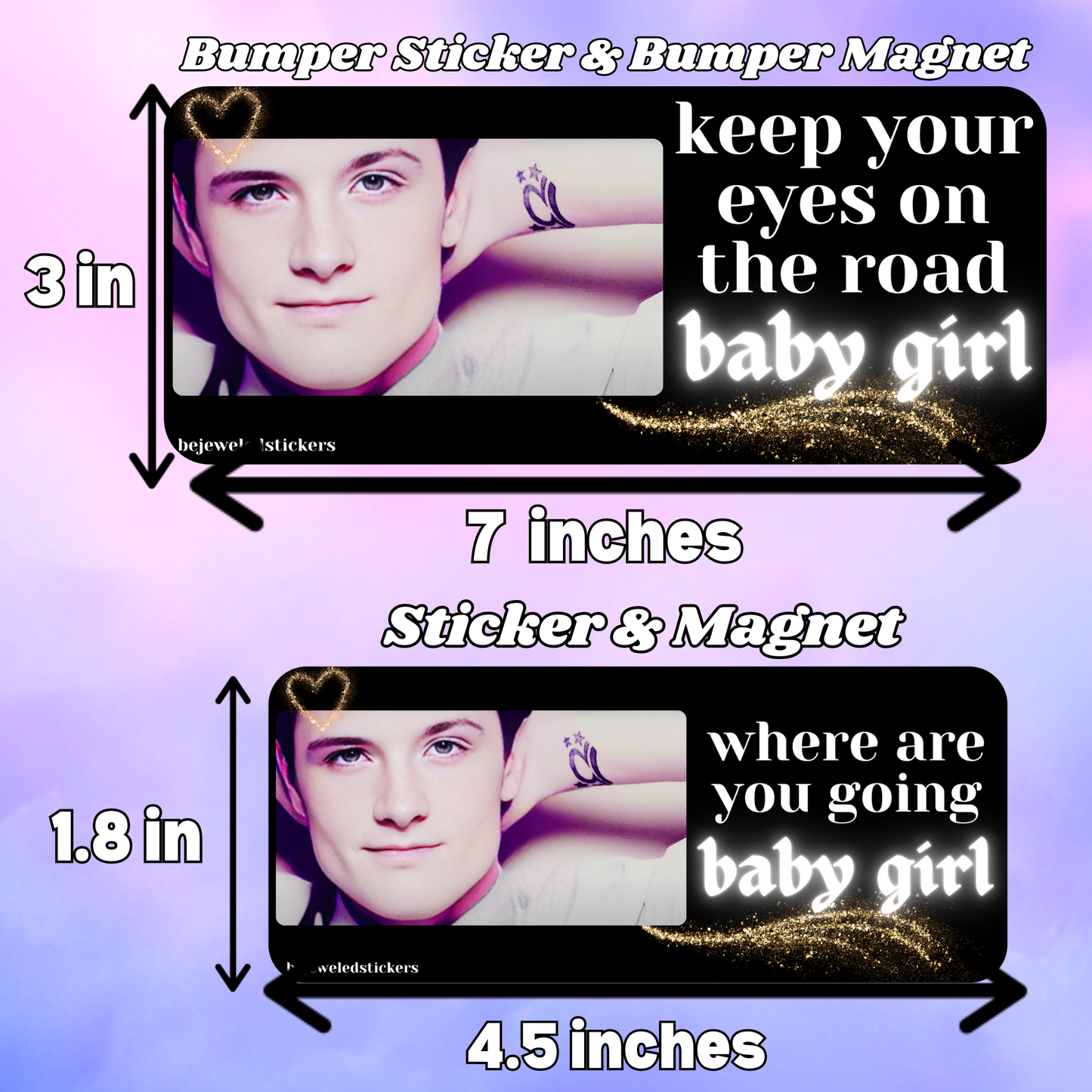 baby girl / customizable text