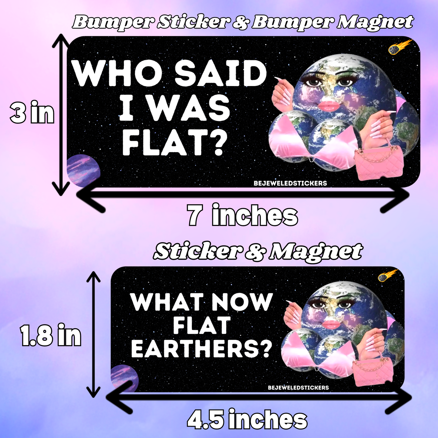 Who said i was flat?