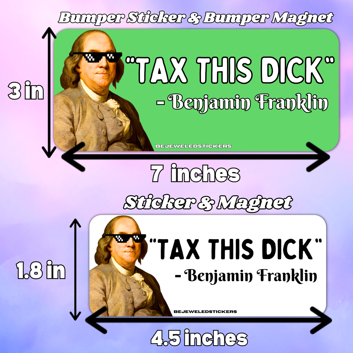 Tax/Tariff this dick
