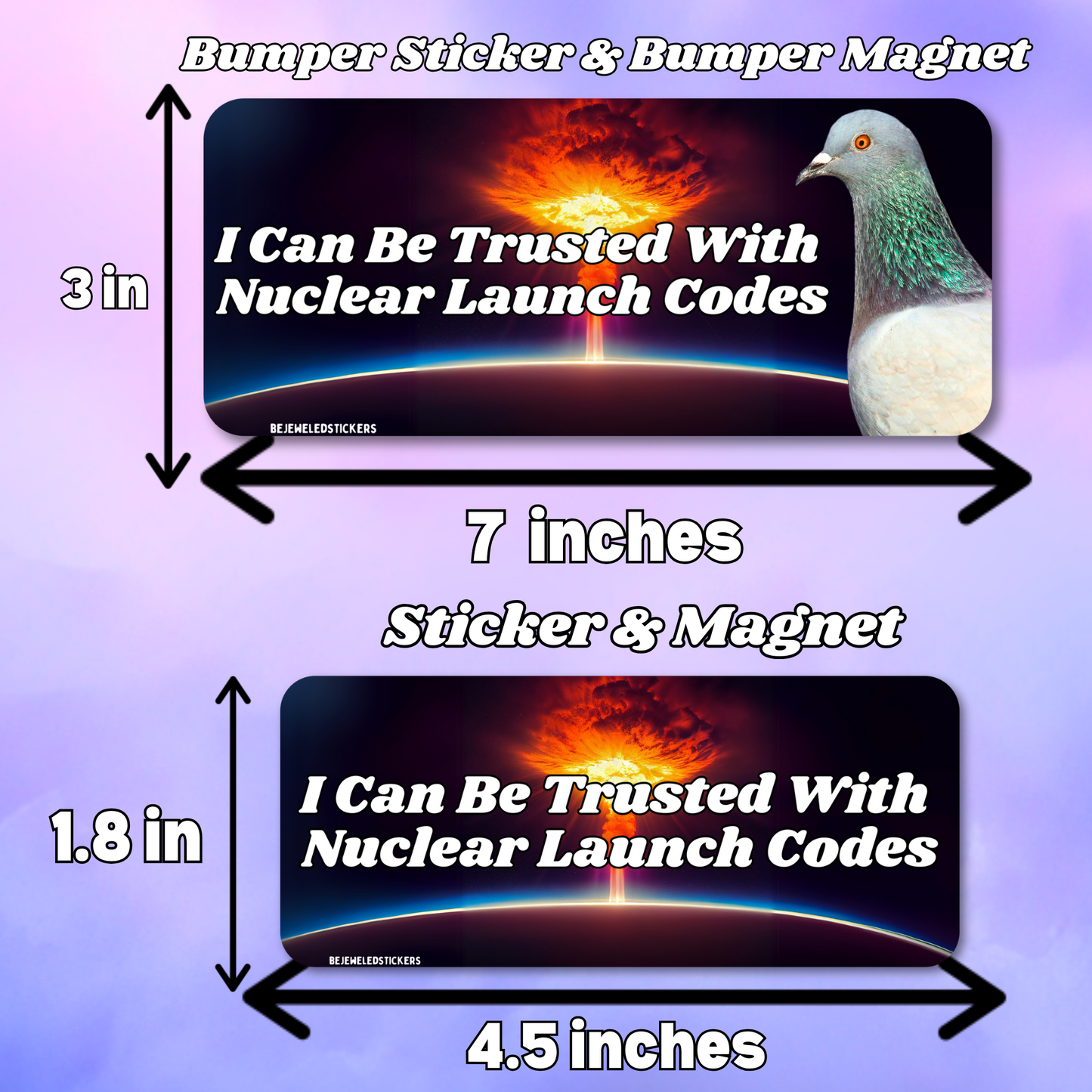 i can be trusted with nuclear launch codes