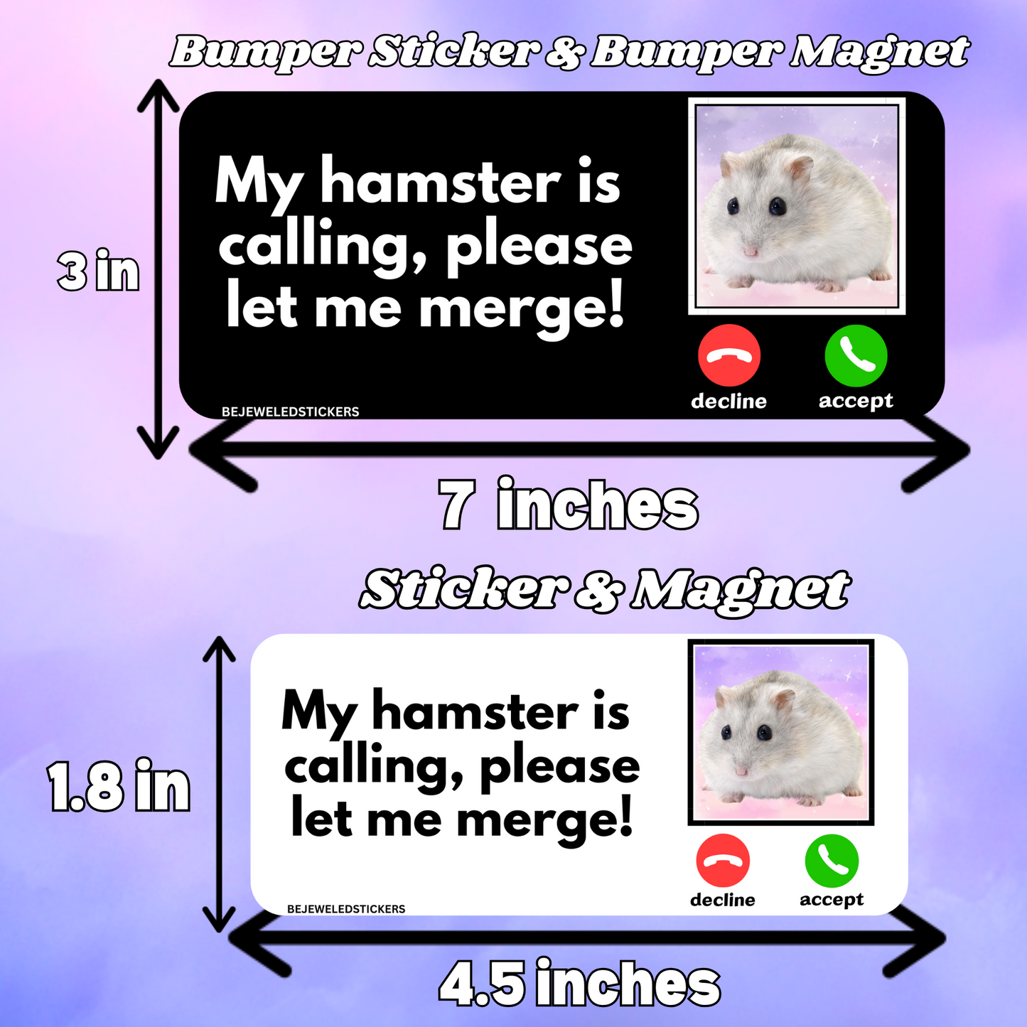 my hamster is calling, please let me merge