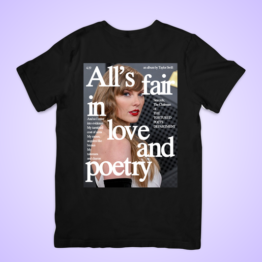 Taylor Swift: All's fair in love and poetry