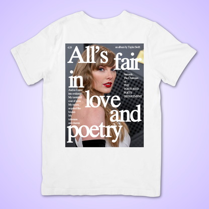 Taylor Swift: All's fair in love and poetry