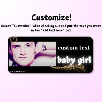 baby girl / customizable text