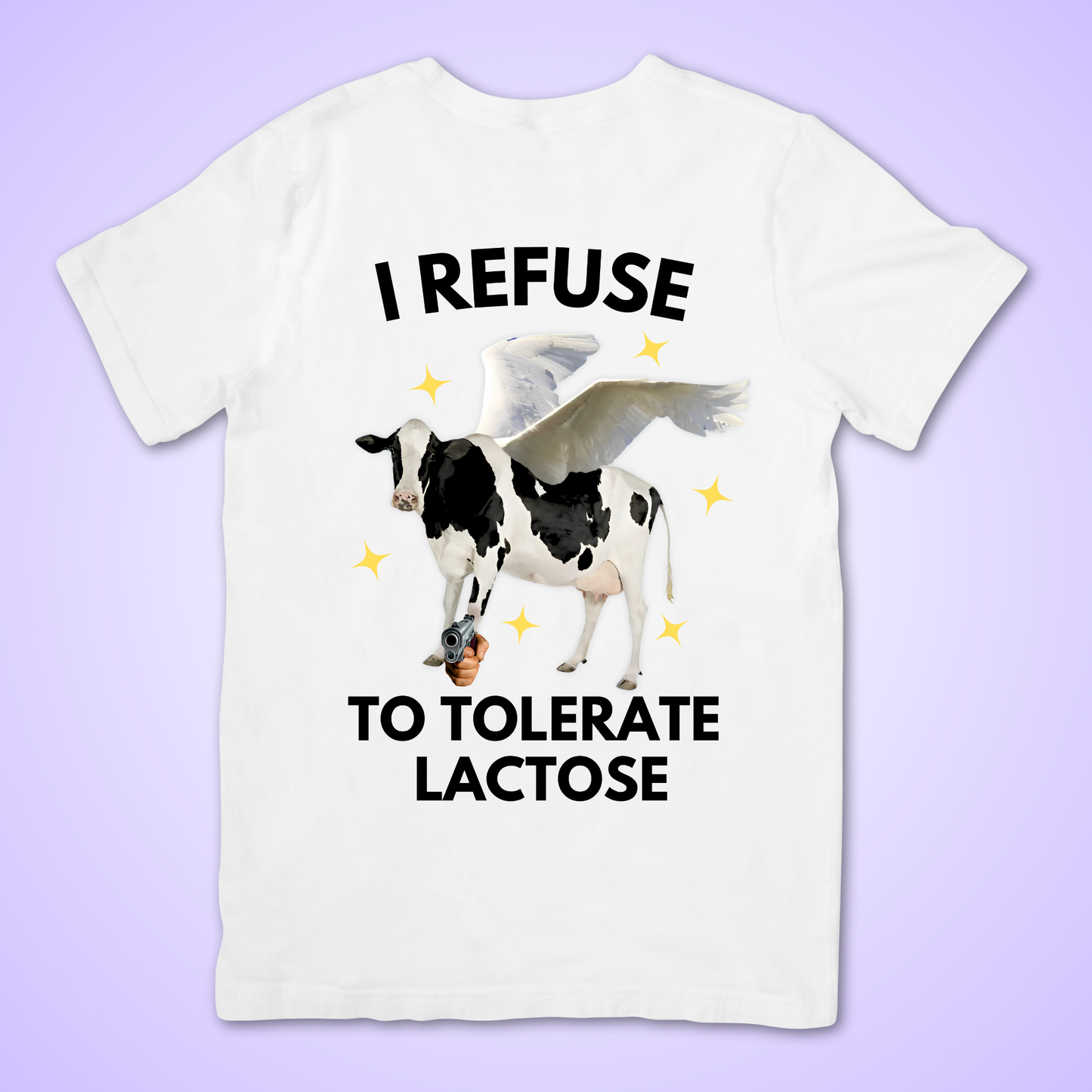 i refuse to tolerate lactose