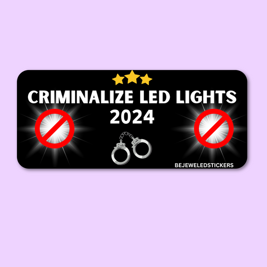 criminalize led lights