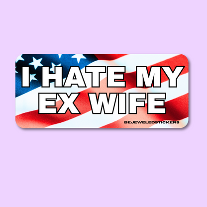 i hate my ex wife