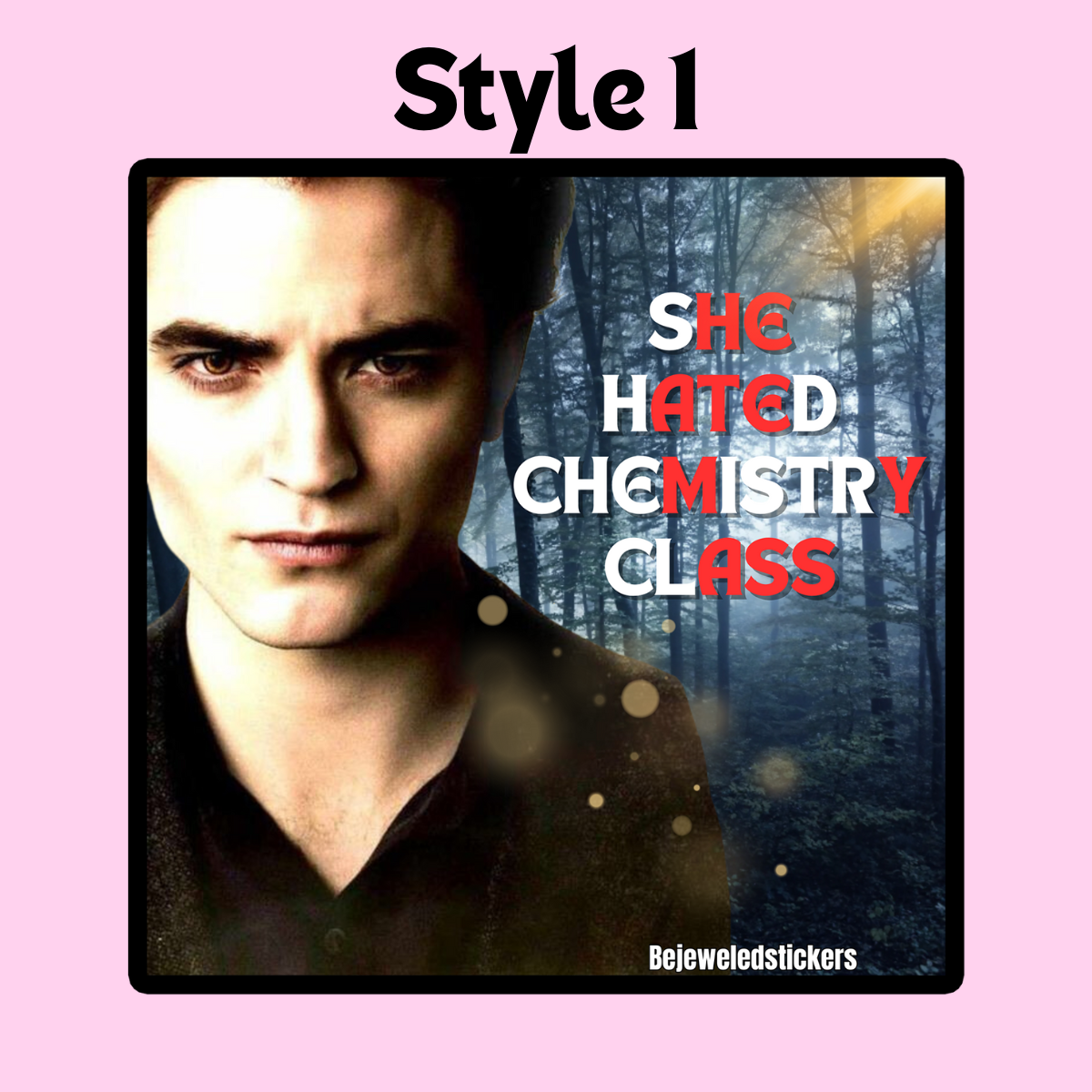 Edward Cullen Memes – bejeweled stickers