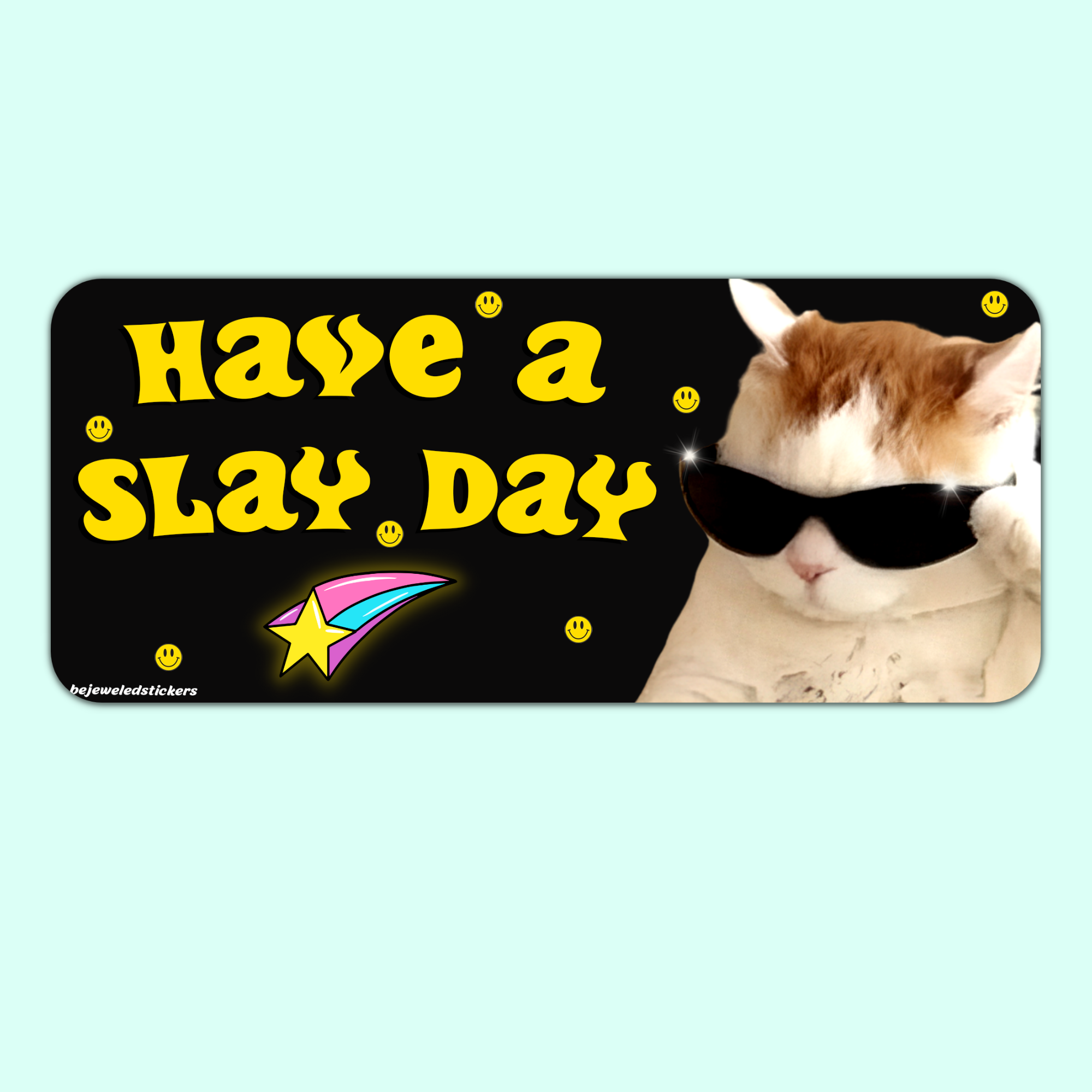 Have A Slay Day Sticker! – bejeweled stickers
