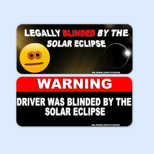 legally blinded by the solar eclipse