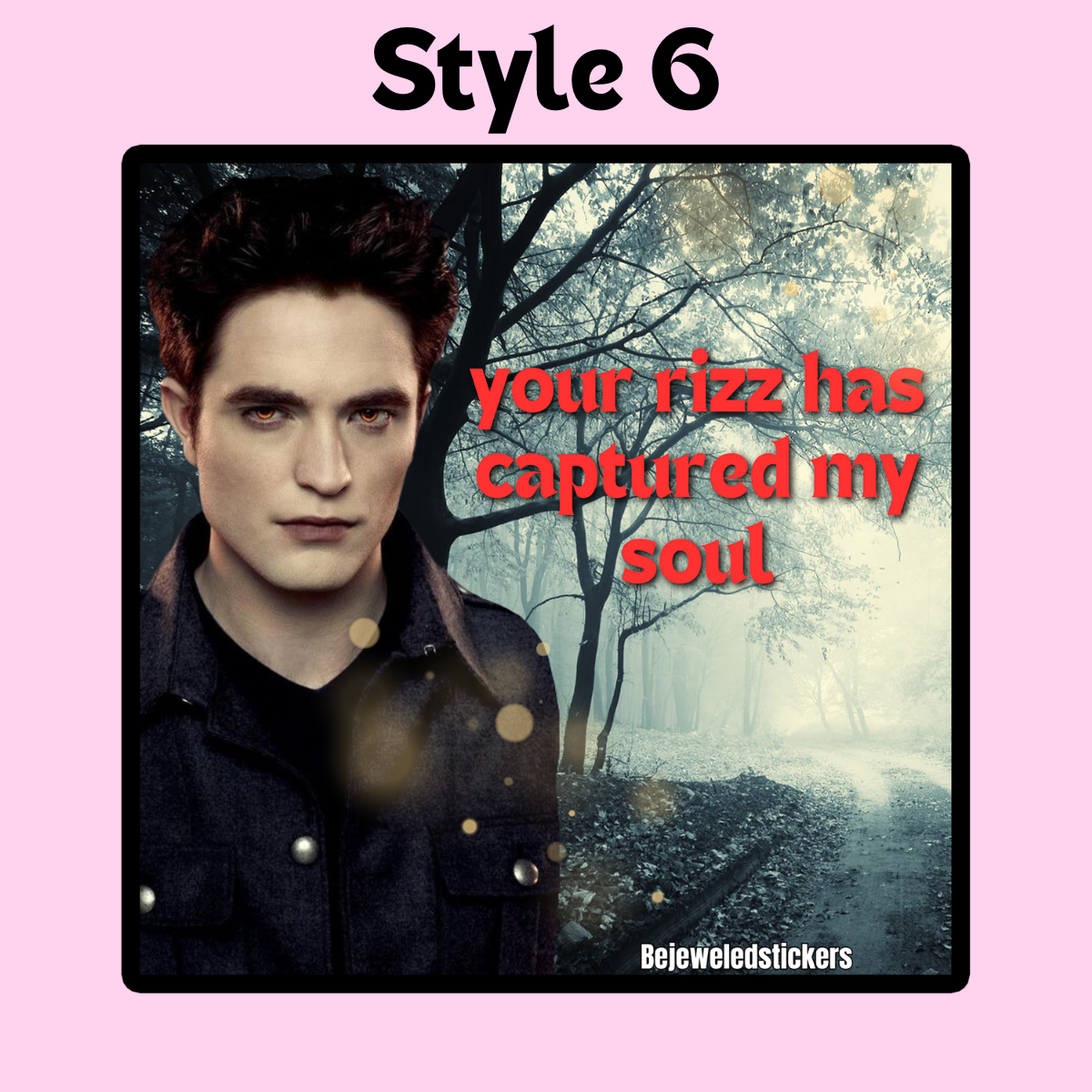 Edward Cullen Memes – bejeweled stickers