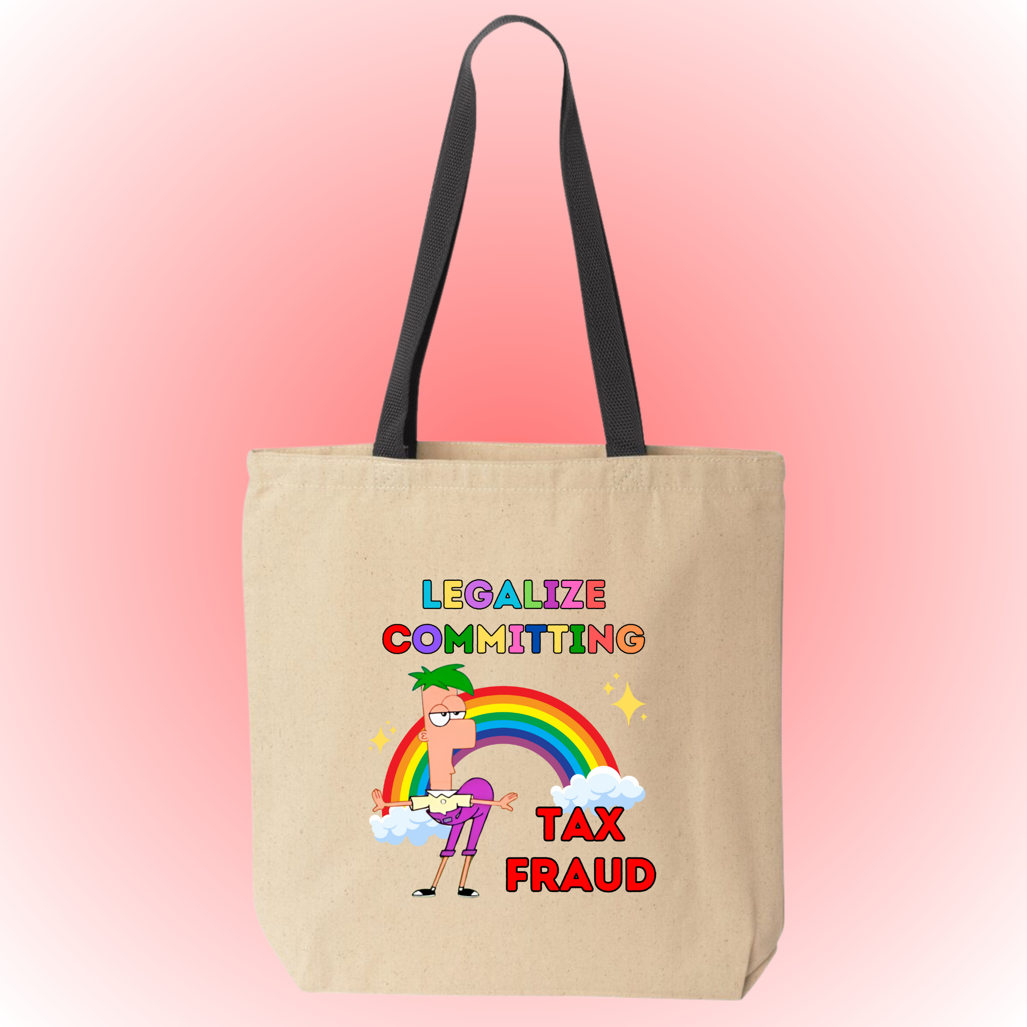 Legalize Everything Sticker Legalize Committing Tax Fraud – bejeweled stickers