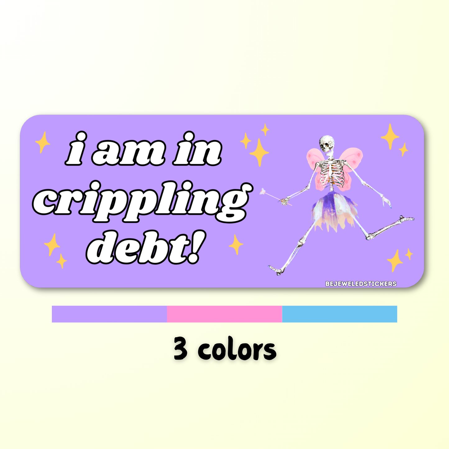 i am in crippling debt