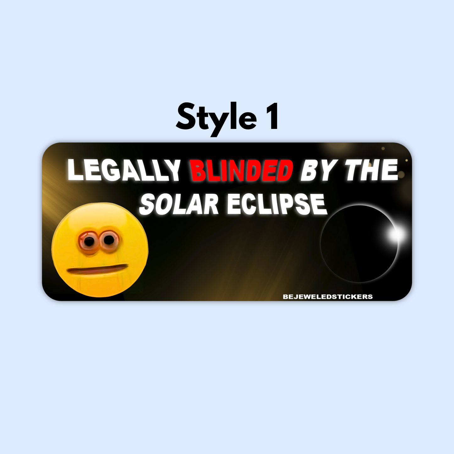 legally blinded by the solar eclipse