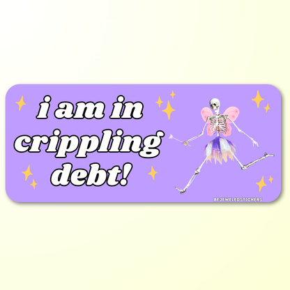 i am in crippling debt