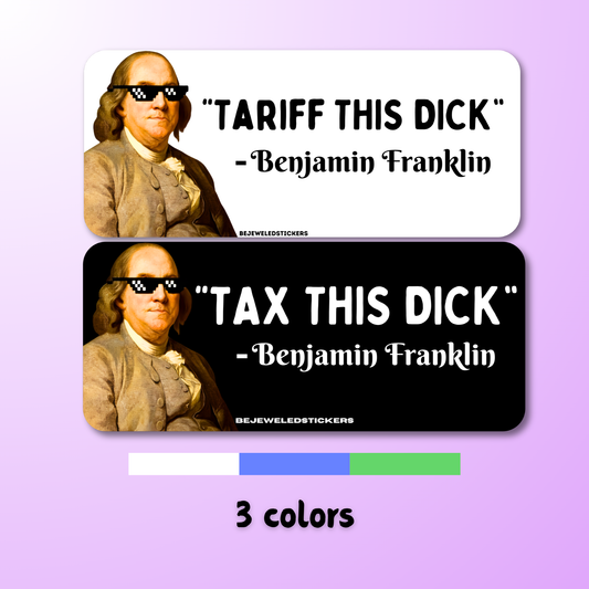 Tax/Tariff this dick