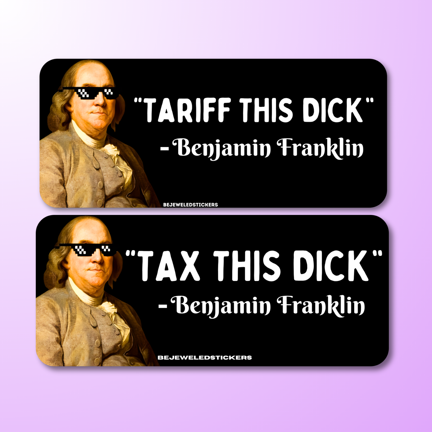 Tax/Tariff this dick