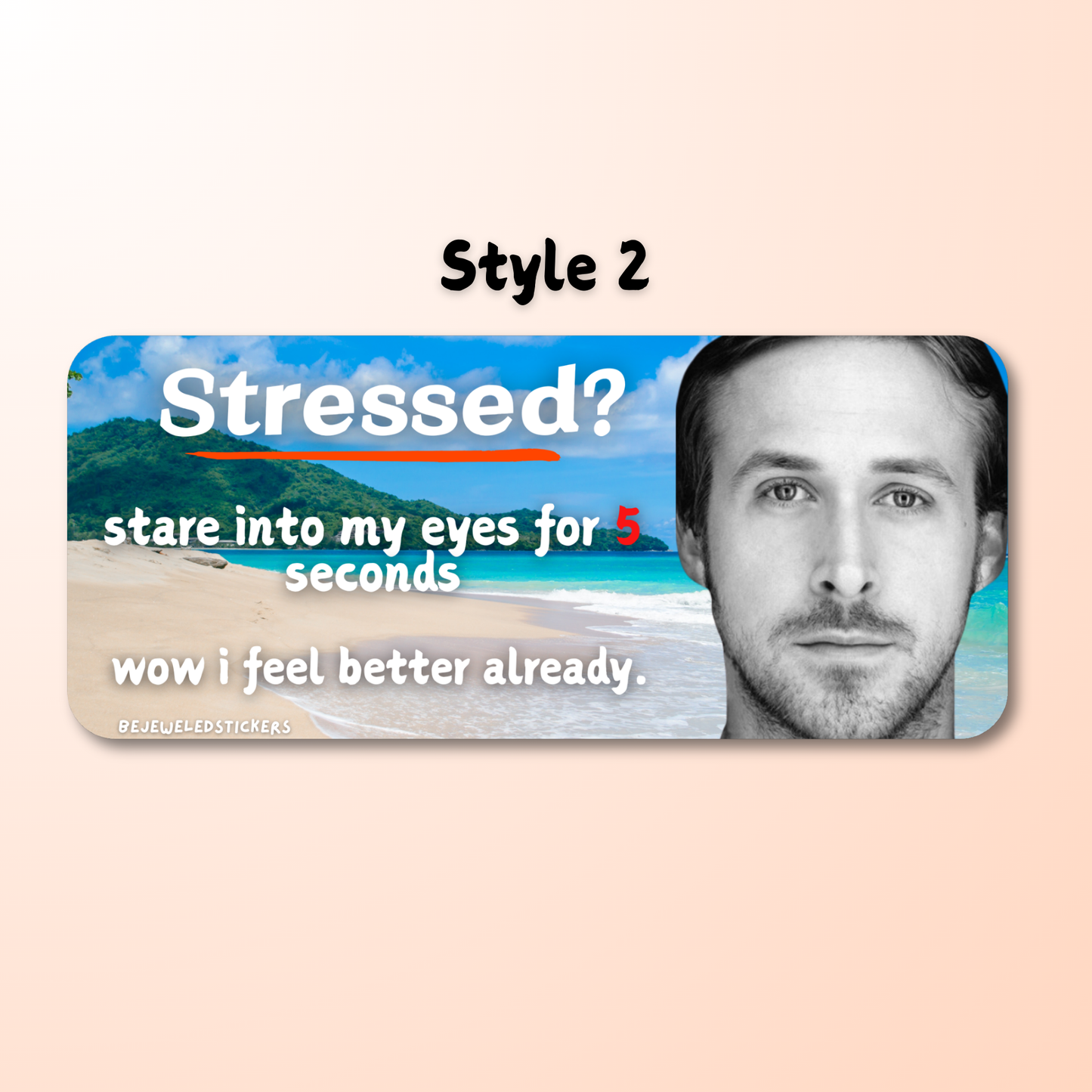 stressed? stare into my eyes for 5 seconds