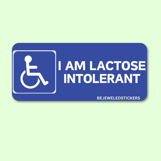 i am lactose intolerant