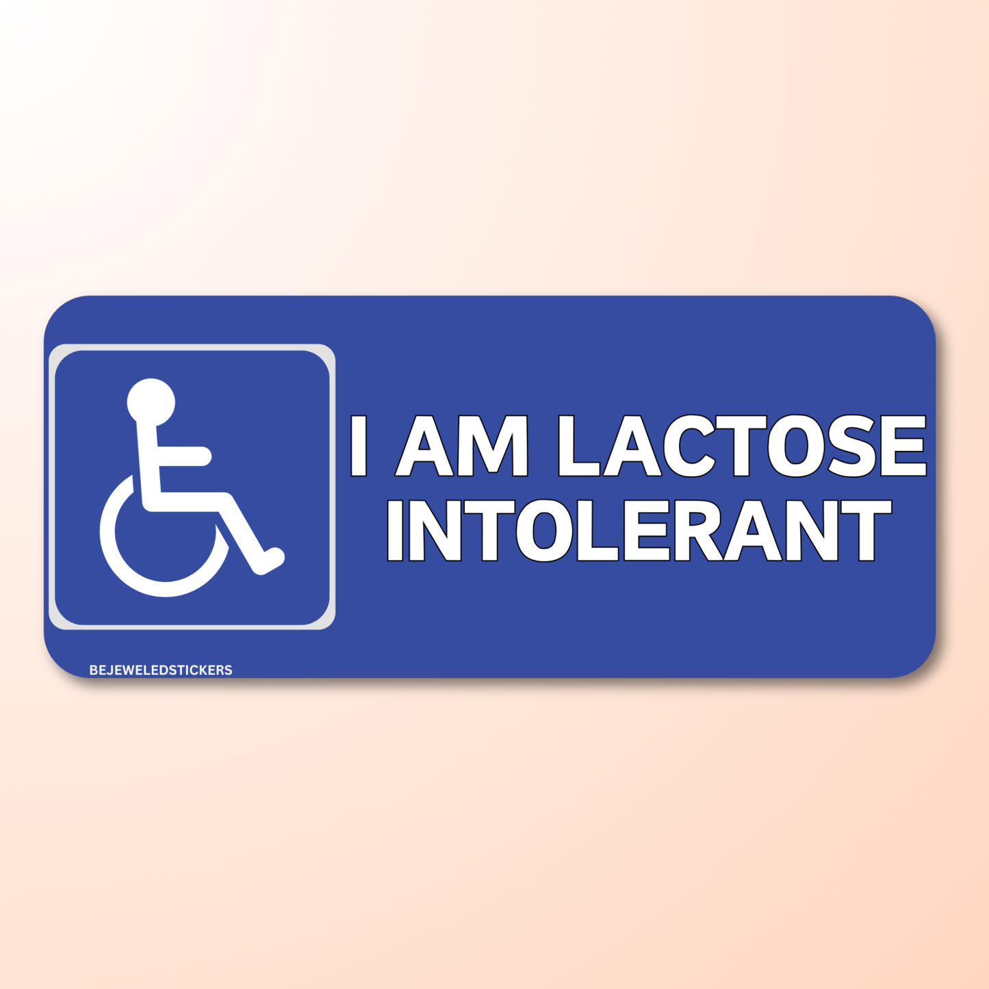 i am lactose intolerant