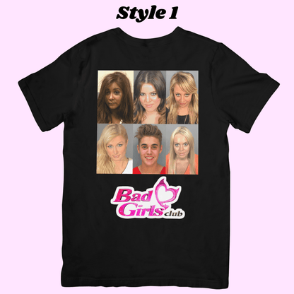 Bad Girls Club Baddie Mugshots (Justin Beiber & Amanda Bynes) - bejeweled stickers