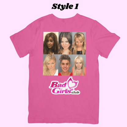 Bad Girls Club Baddie Mugshots (Justin Beiber & Amanda Bynes) - bejeweled stickers