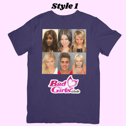 Bad Girls Club Baddie Mugshots (Justin Beiber & Amanda Bynes) - bejeweled stickers