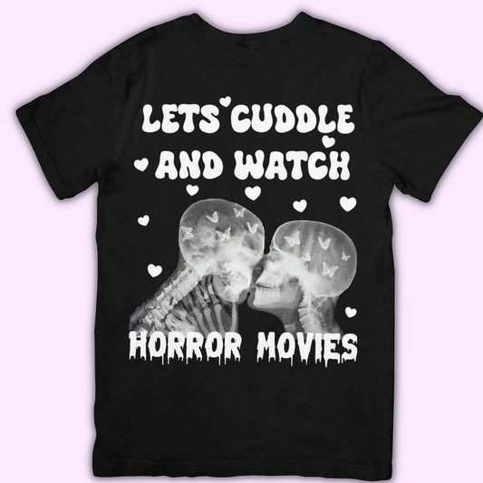 Lets Cuddle and watch horror movies