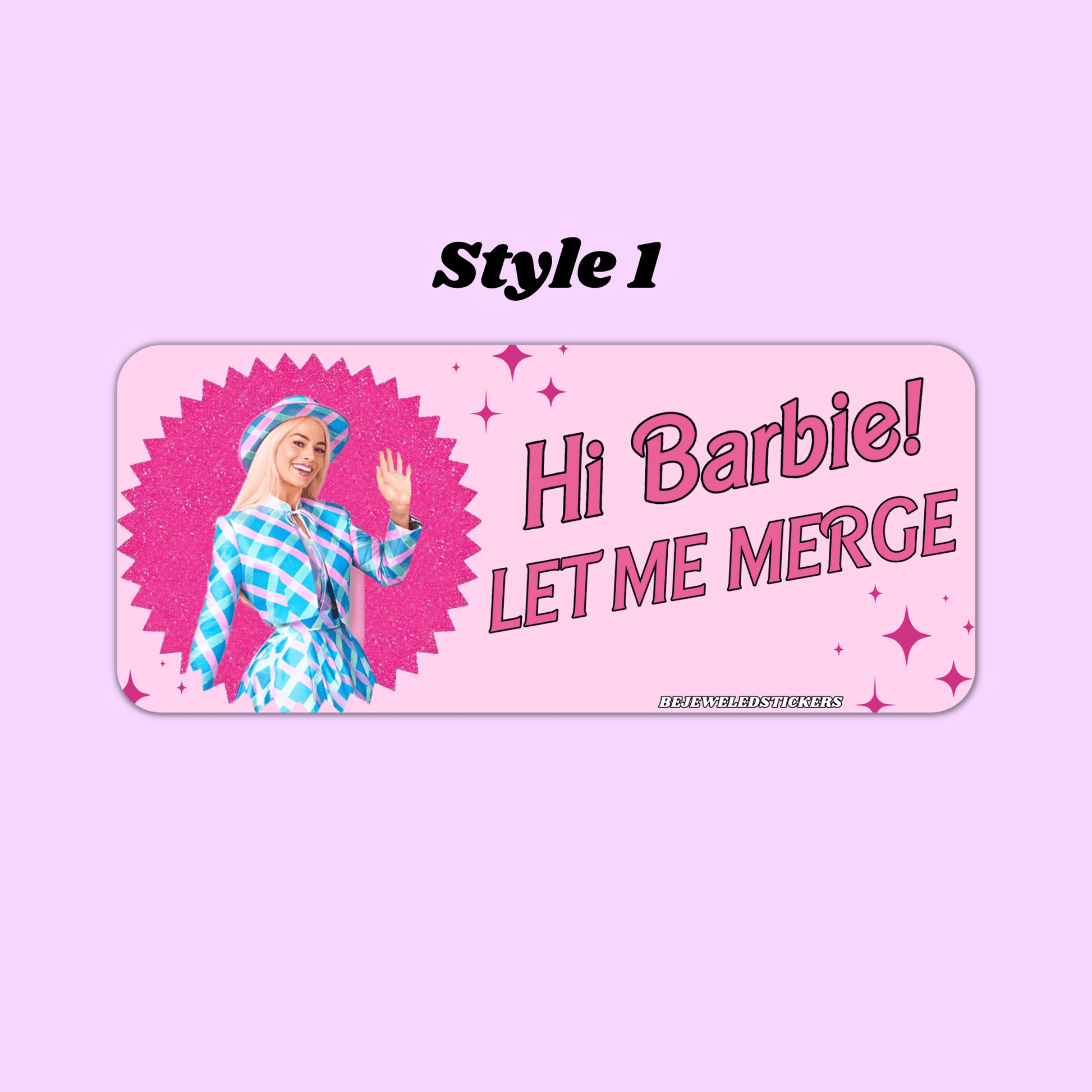 Barbie sticker  Sticker for Sale by idkkwhatimdoing