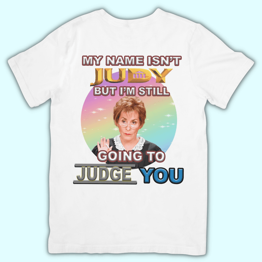 Judge Judy - bejeweled stickers