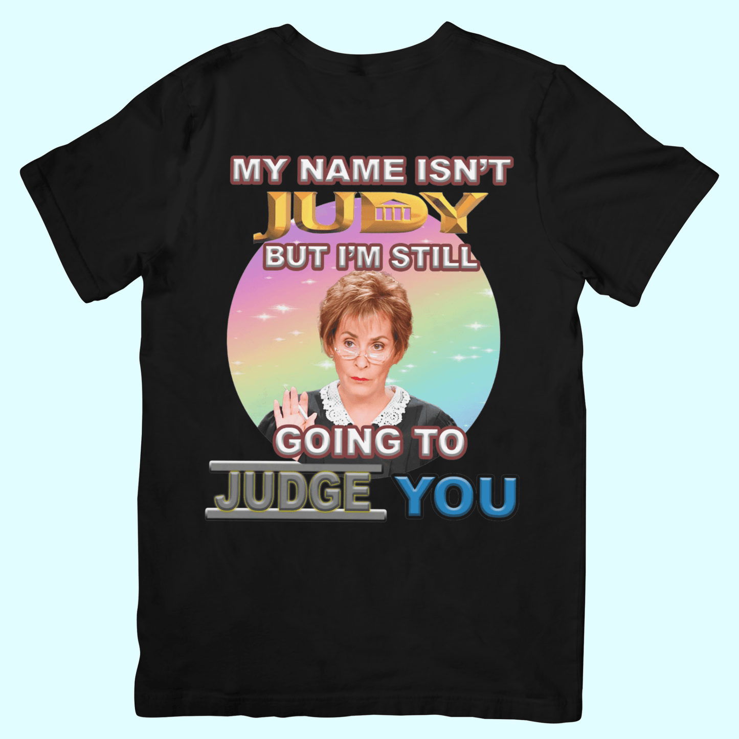 Judge Judy - bejeweled stickers