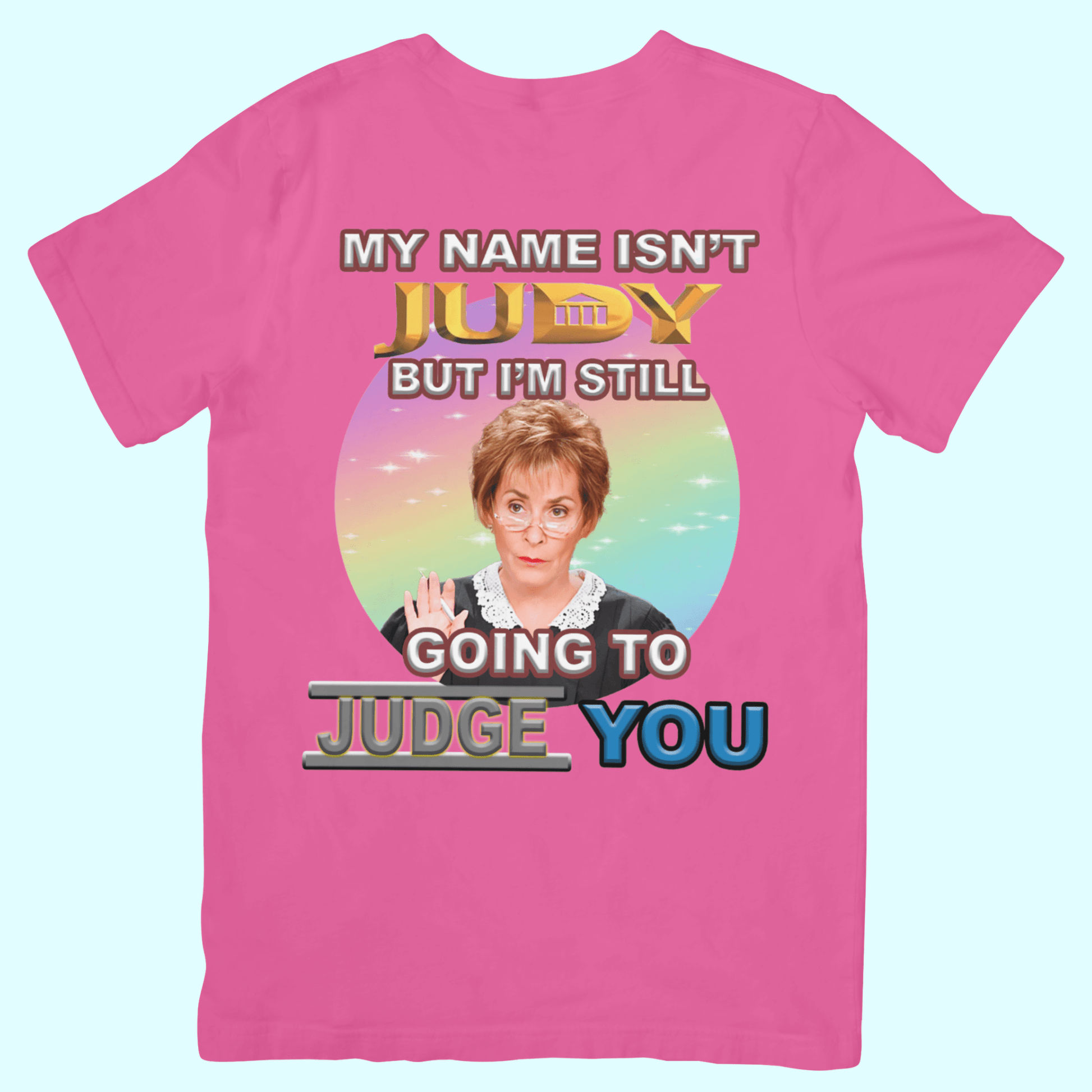 Judge Judy - bejeweled stickers