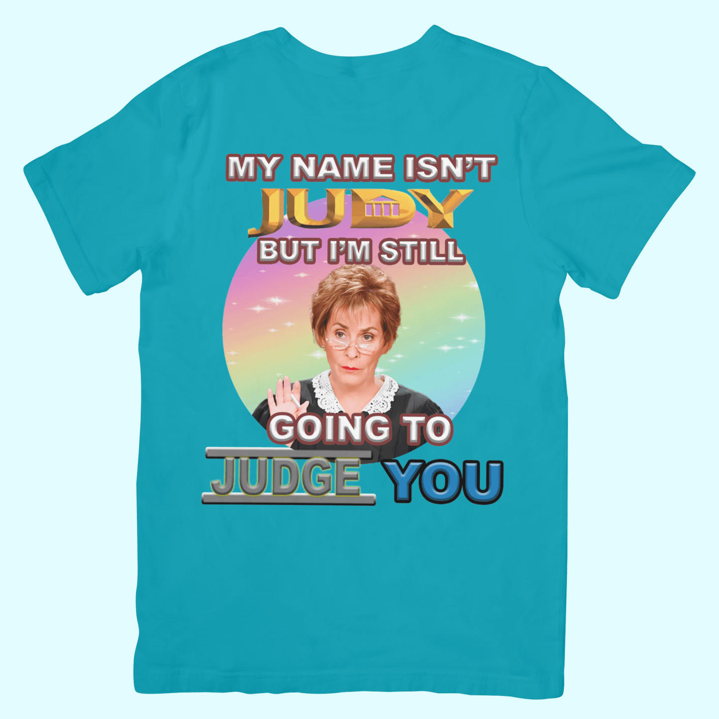 Judge Judy - bejeweled stickers