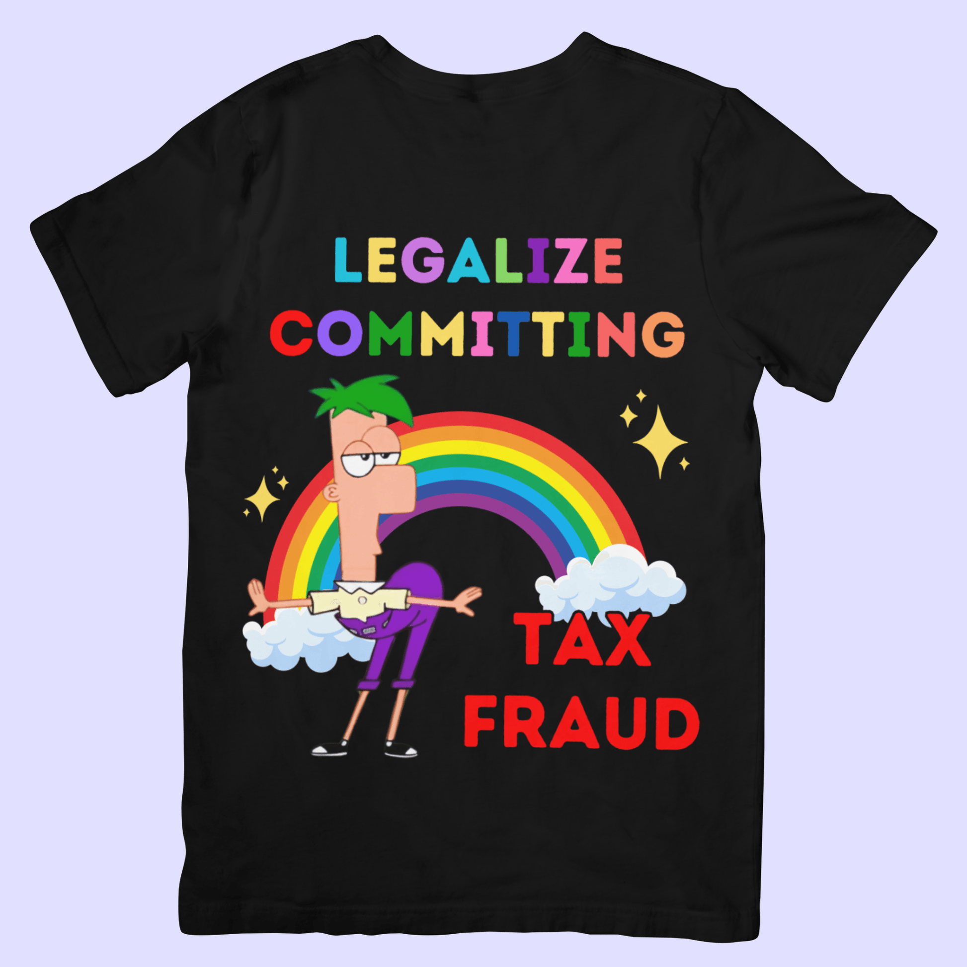 Legalize Committing Tax Fraud - bejeweled stickers