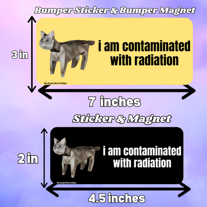 i am contaminated with radiation