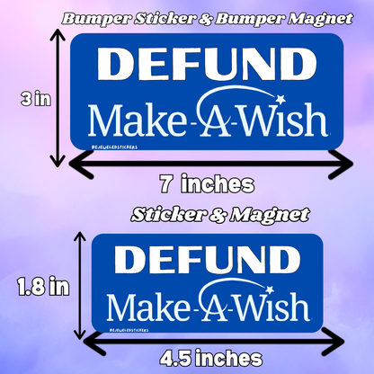defund make a wish