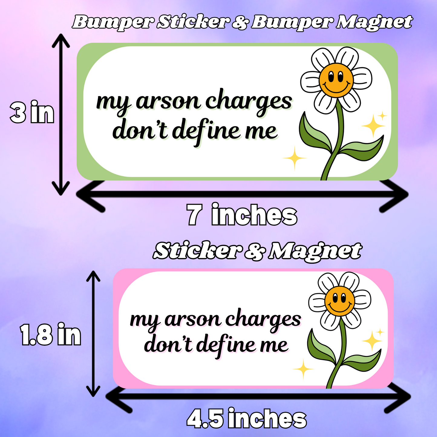 my arson charges dont define me