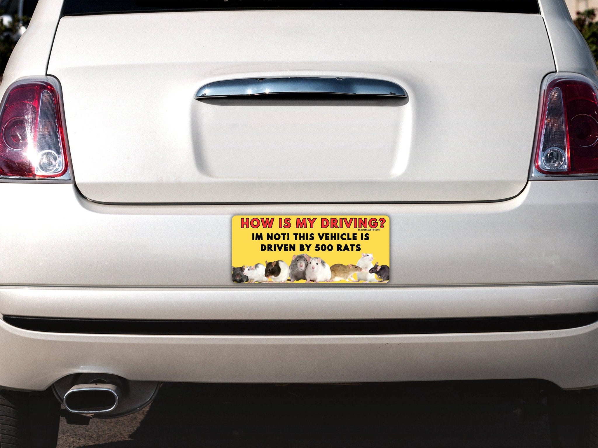 500 Rats – bejeweled stickers